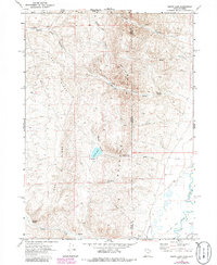 1969 Map of South Lake, Rich County, UT — High-Res, 1986 Print | Pastmaps